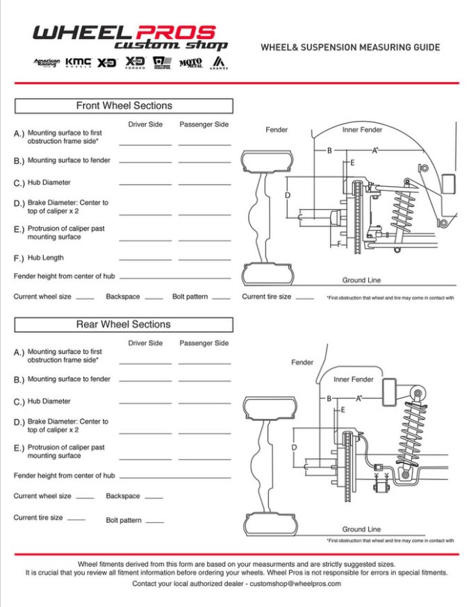 Custom Measuring Guide